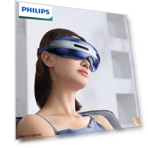 Smart Cold/Hot Compress Eye Massager — Pillows, Philips
