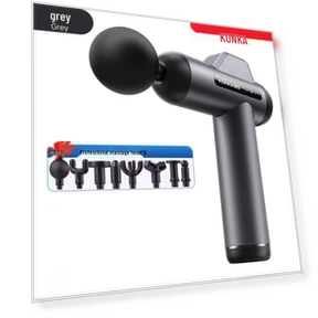 Smart Electric Fascia Massage Gun — Back Relief Solutions, Konka