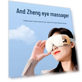 Smart Eye Massager with Heat and Bluetooth Music — Rollers & Pens, Hezheng