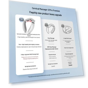 Smart Foldable Pulse Neck Massager — Back Relief Solutions, SKG