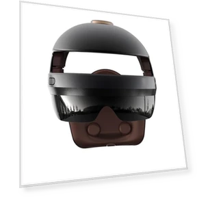 Smart Head and Eye Massager Helmet — Head Relaxation Tools, CLORIS