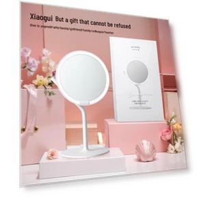 Smart LED Makeup Mirror — Compact & Travel, AMIRO