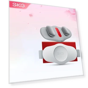 Smart Lumbar Massager with Heat Therapy — Back Braces, SKG