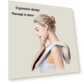 Smart Neck and Back Massager Shawl — Back Relief Solutions, SKG