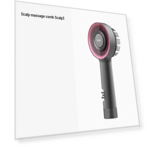 Smart Scalp Massager Comb — Head Relaxation Tools, Breo