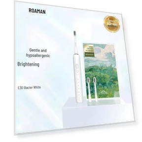 Smart Sonic Electric Toothbrush — Electric Toothbrush Heads, ROAMAN