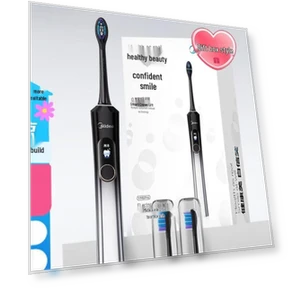 Smart Sonic Electric Toothbrush — Sonic Electric Toothbrushes, Midea