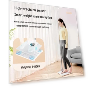 Smart Ultrasonic Body Fat and Height Scale — Weight Management Tools, MeilenMeilen