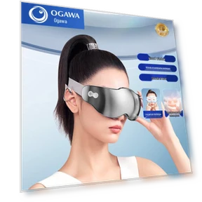Smart Visual Heating Eye Massager — Rollers & Pens, Ogawa