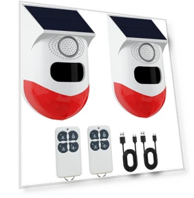 Solar Warning Light with Motion Sensor — Motion Sensors, Trendy Japanese products