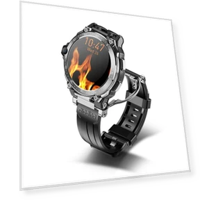 4G Smartwatch with GPS, Wi-Fi, SOS, HD Video Calling, and TWS Headset Support — Mobile Devices & Accessories, ESSAGER