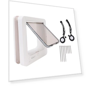 Automatic Sensing Collar Activated Pet Door — Doorbells, Super shoes Mall