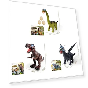 Dinosaur Toy with LED Lights, Walking, Touch Development, Emotional — Infant & Early Childhood Playthings, NimbusNectar