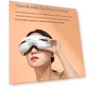 Foldable Smart Eye Massager with Heat and Bluetooth — Rollers & Pens, ROTAI