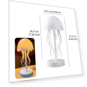 Jellyfish Lamp with RGB Gradient and Dancing Legs — Creative Lighting Solutions, Super shoes Mall
