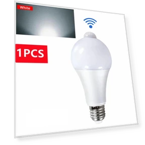 LED Motion Sensor Light Bulb — Lighting Solutions, Super shoes Mall