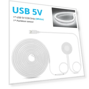 LED Strip with Dimming Neon, Penetrating Touch Switch, Scan Sensor, USB LED Strip — LED Strips, MALITAI