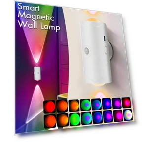Magnetic LED Motion Sensor Wall Light — Night Lights, Intelligent Living Hall