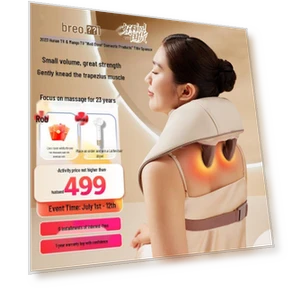 Mini Smart Shoulder & Neck Massager — Back Relief Solutions, Breo