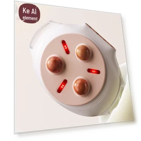 Red Light Warming Abdominal Massager — Rehabilitation & Therapy Equipment, Ke ai Yuansu