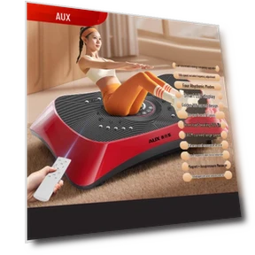 Smart Curved Rhythm Therapy Mat — Interactive Dance Pads, AUX