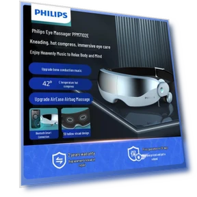 Smart Eye Massager with Bone Conduction Music — Rollers & Pens, Philips