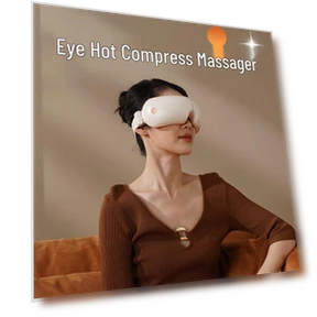 Smart Eye Massager with Heat and Airbag Compression — Rollers & Pens, Hezheng