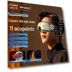 Smart Eye Massager with Heat and Negative Ions — Rollers & Pens, CLORIS