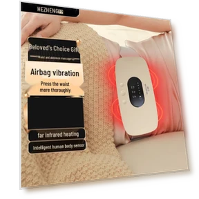 Smart Heated Airbag Waist Massager — Back Braces, Hezheng
