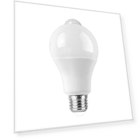 Smart LED Bulb with Motion Sensor for Indoor Night Lighting and Security — LED, RippleRift