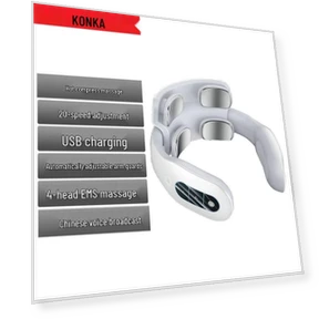 Smart Neck Massager — Back Relief Solutions, Konka