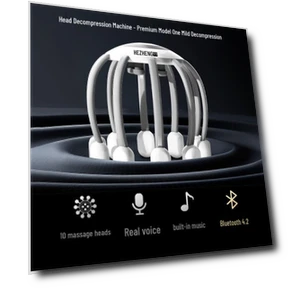 Smart Octopus Scalp Massager — Head Relaxation Tools, Hezheng