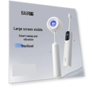 Smart Sonic Electric Toothbrush with TFT Display — Electric Toothbrush Heads, Bayer