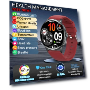 Smart Watch with ECG and Blood Composition Measurement — Smartwatches, Zodvboz