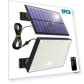 Solar Lights Outdoor Motion Sensor Safety Lights — Outdoor Security & Flood Lighting, Intelligent Living Hall