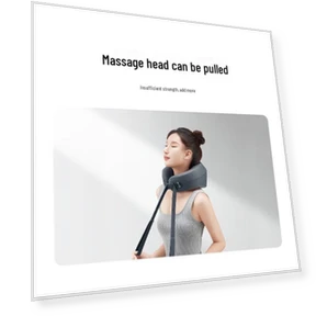U-shaped Neck and Shoulder Massager Pillow — Back Relief Solutions, Mijia