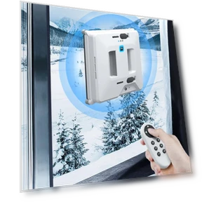 Window Cleaning Robot with Dual Automatic Water Spray — Smart Cleaning Robots, HMC