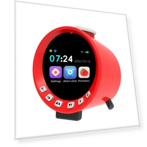 AI Alarm Clock for Kids Talking Robot Buddy — Educational Timepieces, OFFICE-MALL