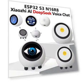 AI Voice Chat Robot with 1.28-inch LCD Display — Single Board PCs, XuYiEC