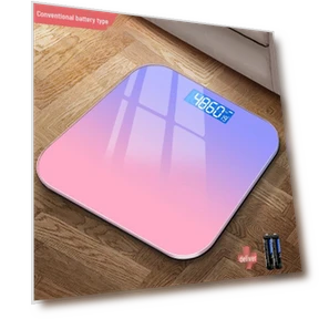 Aurora Gradient Smart Bluetooth Body Fat Scale — Body Composition Analysis, Jinmiao