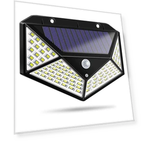 Durable And Waterproof Solar Lights Garden Wall Lamp — Outdoor Security & Flood Lighting, ZestCasa