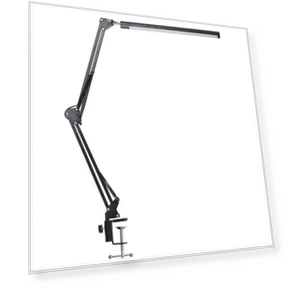 Foldable LED Reading Light with Aluminum Shade — Book Lights, MirthMuse