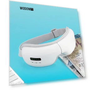 Foldable Smart Eye Massager with Heat and Bluetooth — Rollers & Pens, WOPOW