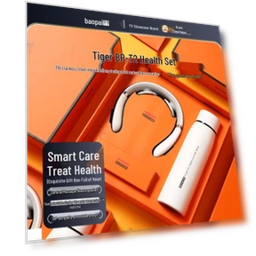 Health Gift Set: Neck Massager & Smart Thermos — Massage Oils & Lotions, BAOPAI