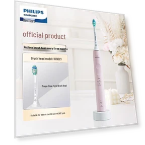 Healthy Gum Care Sonic Electric Toothbrush with Pressure Sensor and UV Sanitizer — Sonic Electric Toothbrushes, Philips