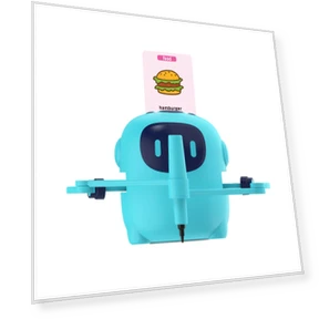 Interactive Educational Drawing Robot — Interactive Figures & Robots, Golden Moment