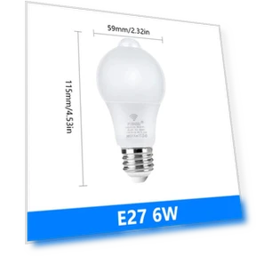 LED PIR Motion Sensor Bulb — Lighting Solutions, Cozy Cottage-Relax