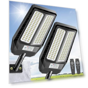 LED Solar Street Light — Street Lighting, Adewalk