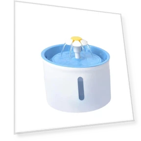 Round Automatic Filter Pet Water Fountain — Fountains, Clock-Mall