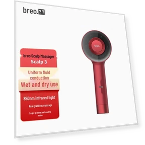 Scalp 3 Smart Red Light Head Massager — Light Therapy Solutions, Breo